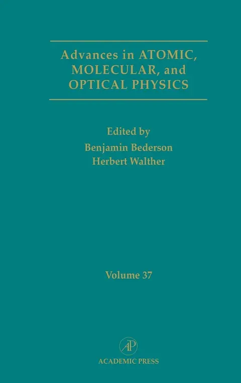 Cover of Advances in Atomic, Molecular, and Optical Physics