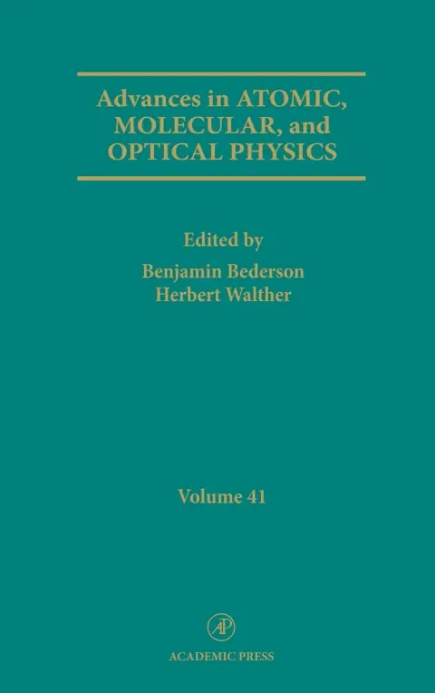Cover of Advances in Atomic, Molecular, and Optical Physics