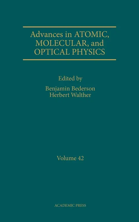 Cover of Advances in Atomic, Molecular, and Optical Physics