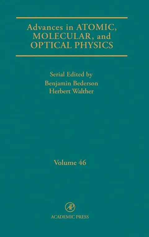 Cover of Advances in Atomic, Molecular, and Optical Physics