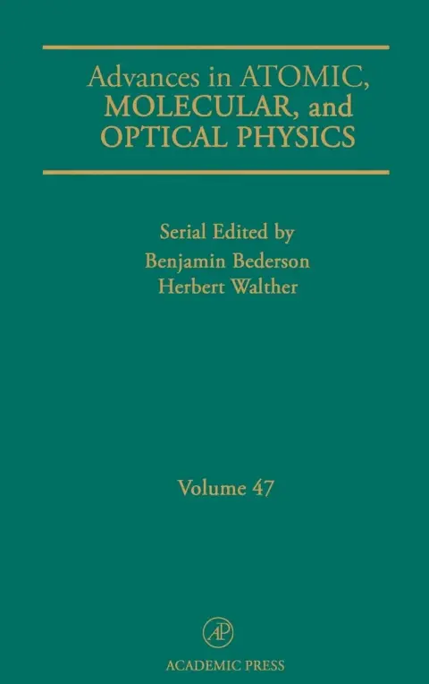 Cover of Advances in Atomic, Molecular, and Optical Physics