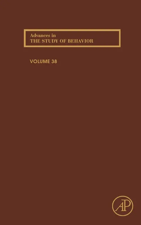 Cover of Advances in the Study of Behavior
