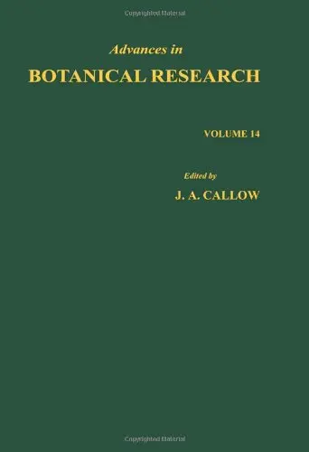 Cover of Advances in Botanical Research