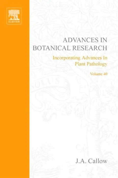 Cover of Advances in Botanical Research