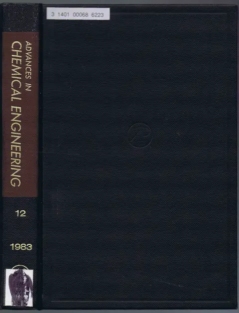 Cover of Advances in Chemical Engineering