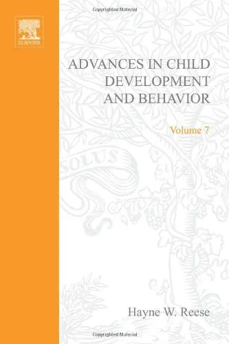 Cover of Advances in Child Development and Behavior