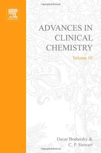 Cover of Advances in Clinical Chemistry