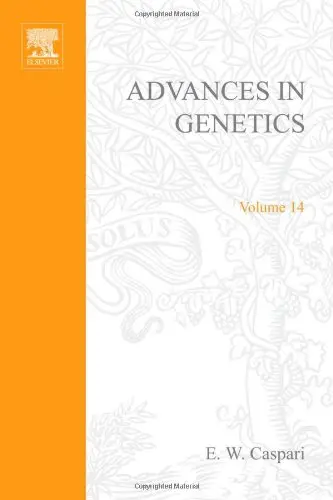 Cover of Advances in Genetics