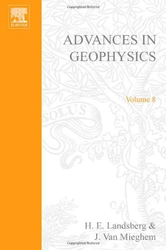 Cover of Advances in Geophysics