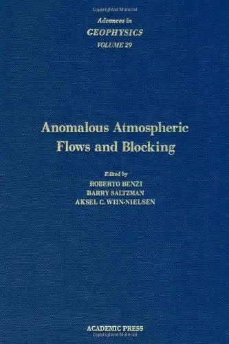 Cover of Advances in Geophysics