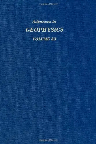 Cover of Advances in Geophysics