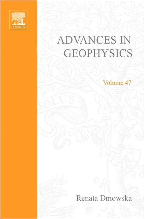 Cover of Advances in Geophysics