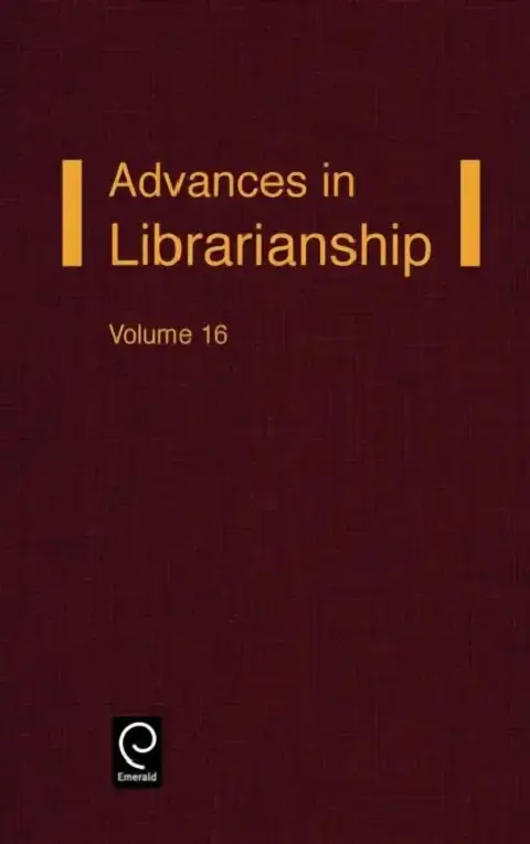 Cover of Advances in Librarianship
