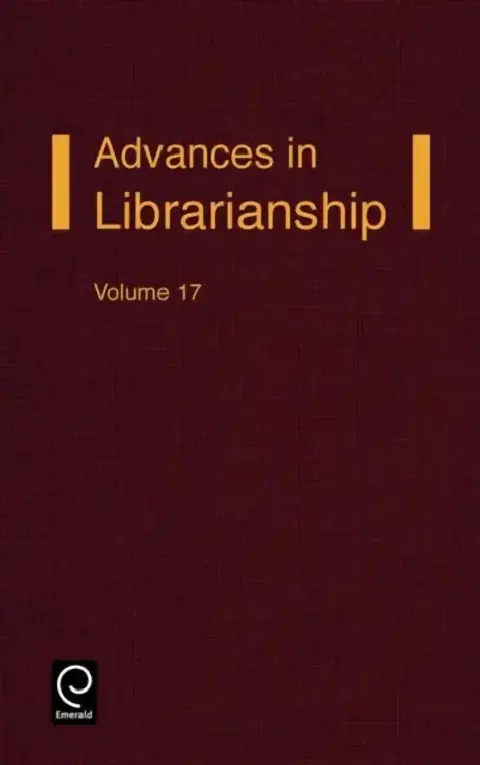 Cover of Advances in Librarianship
