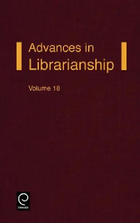 Cover of Advances in Librarianship