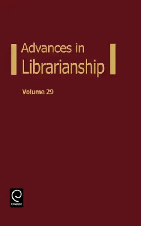 Cover of Advances in Librarianship