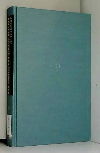 Cover of Advances in Nuclear Science and Technology