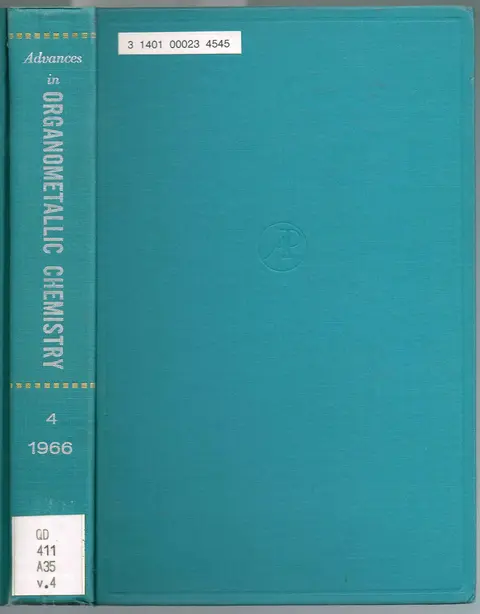 Cover of Advances in Organometallic Chemistry