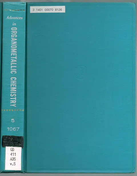 Cover of Advances in Organometallic Chemistry