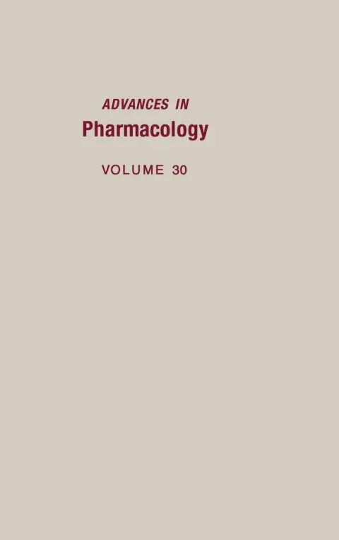 Cover of Advances in Pharmacology