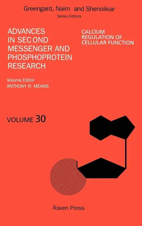 Cover of Calcium Regulation of Cellular Function