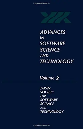 Cover of Advances in Software Science and Technology