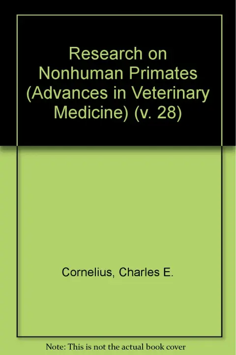 Cover of Research on Nonhuman Primates (v. 28)