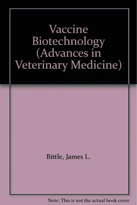 Cover of Vaccine Biotechnology (v. 33)
