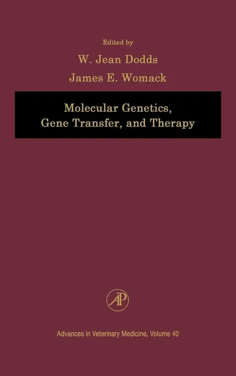 Cover of Molecular Genetics, Gene Transfer, and Therapy