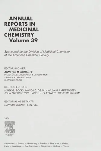 Cover of Annual Reports in Medicinal Chemistry
