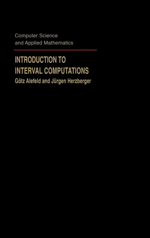 Cover of Introduction to Interval Computation