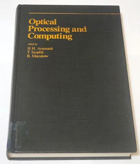 Cover of Optical Processing and Computing