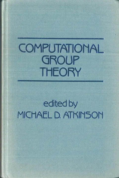 Cover of Computational Group Theory