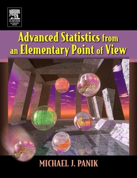 Cover of Advanced Statistics from an Elementary Point of View