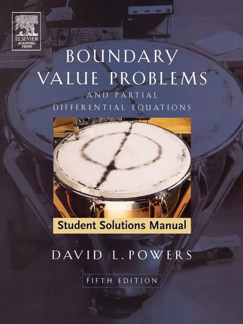 Cover of Boundary Value Problems