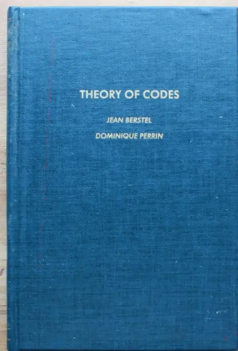 Cover of Theory of Codes