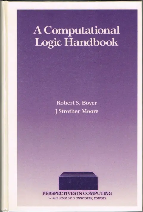 Cover of The Computational Logic Handbook
