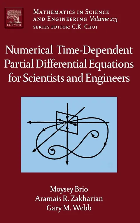 Cover of Numerical Time-Dependent Partial Differential Equations for Scientists and Engineers
