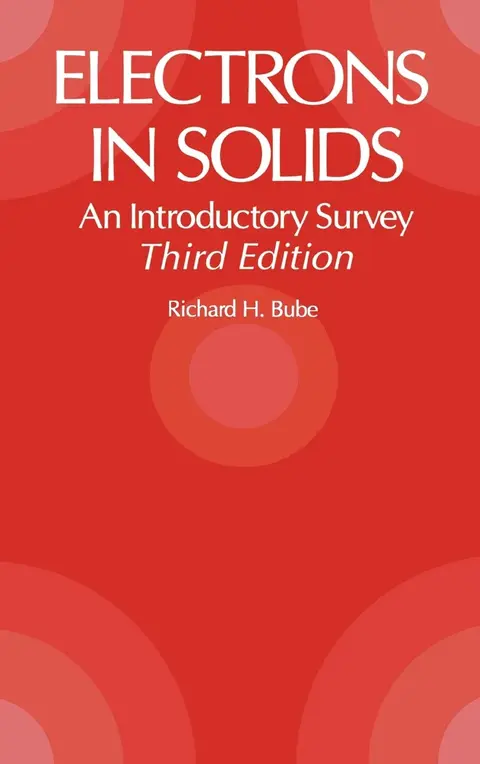 Cover of Electrons in Solids