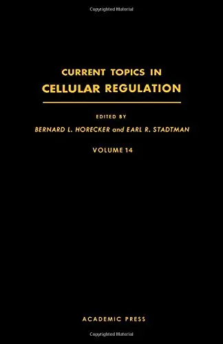 Cover of Current Topics in Cellular Regulation