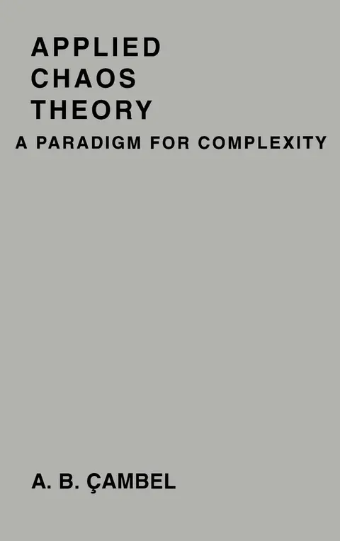 Cover of Applied Chaos Theory
