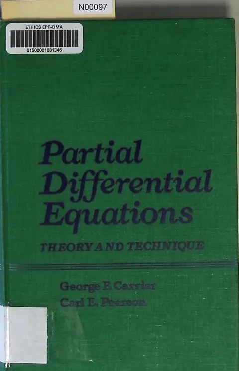 Cover of Partial Differential Equations