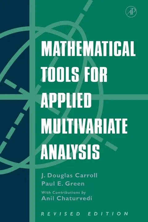 Cover of Mathematical Tools for Applied Multivariate Analysis