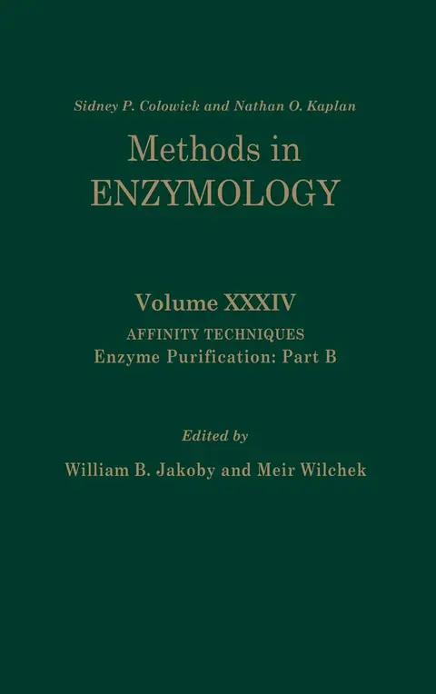 Cover of Affinity Techniques - Enzyme Purification