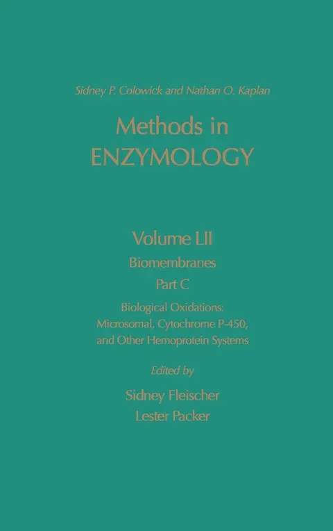 Cover of Biomembranes, Part C