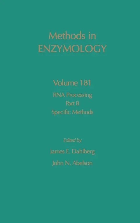 Cover of RNA Processing Part B