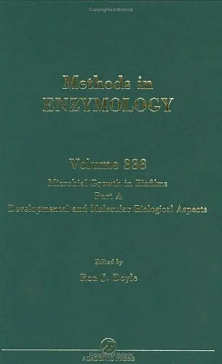 Cover of Methods in Enzymology