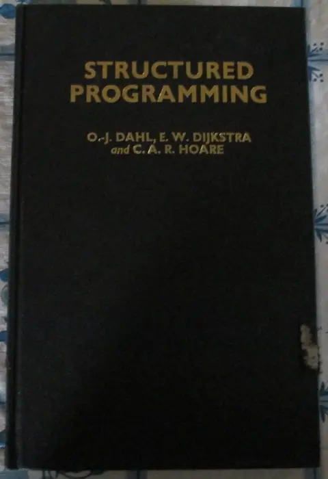 Cover of Structured Programming