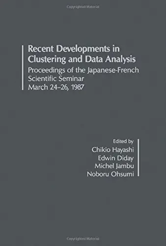 Cover of Recent Developments in Clustering and Data Analysis