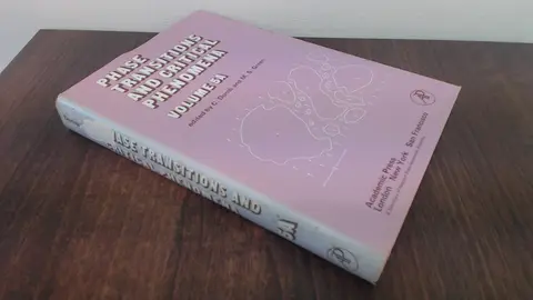 Cover of Phase Transitions and Critical Phenomena